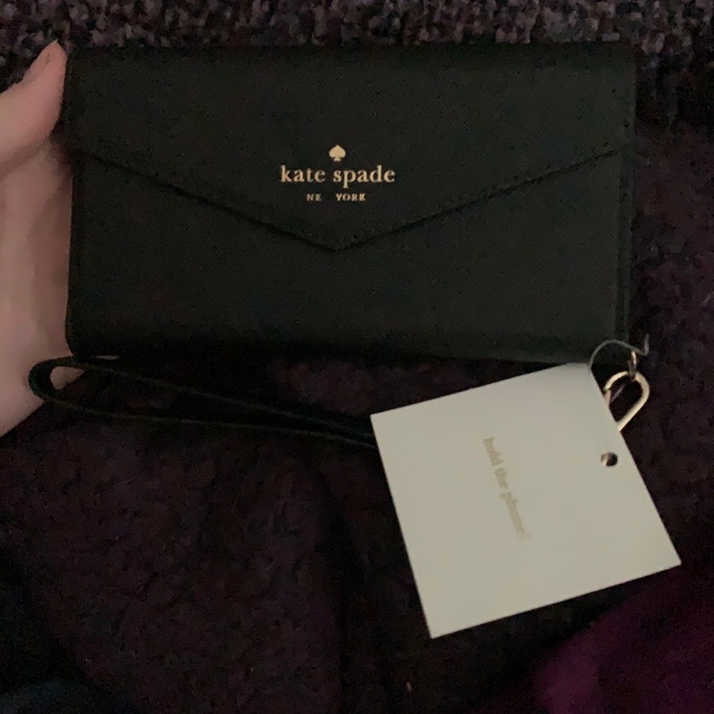 Brand new Kate spade phone case wristlet wallet